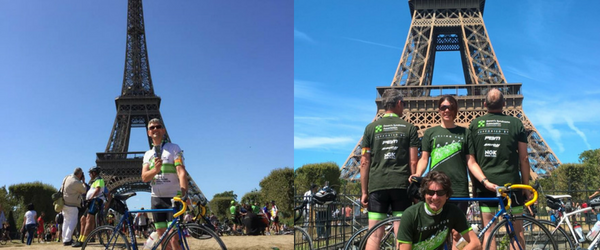 London to Paris Finish